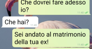 Il matrimonio della ex