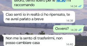 La decisione del mio compagno
