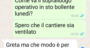 Sopralluogo ad agosto