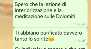 Meditare sulle Dolomiti