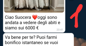 L’abito da sposa