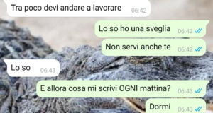 Il messaggio delle 6:40