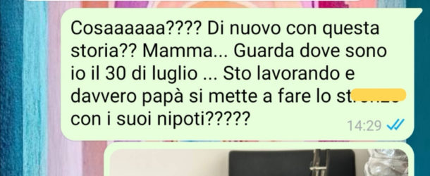 Un nonno geloso