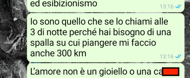 Amore o esibizionismo