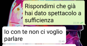 La scenata