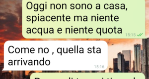 Acqua e quota
