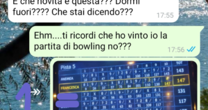 La partita di bowling