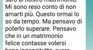 Il messaggio preimpostato