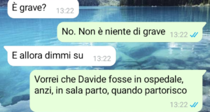 Il mio ex deve esserci