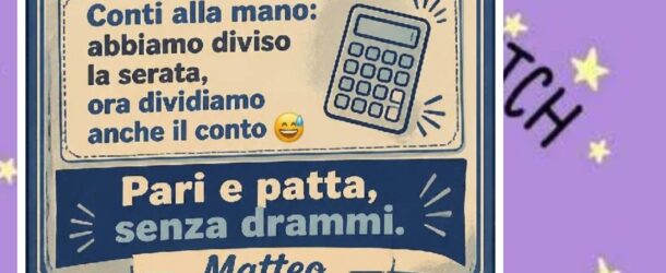 Test della cena