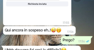 Messaggi poco galanti