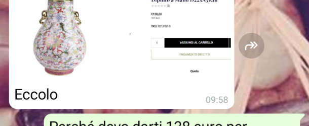 Un vaso di valore
