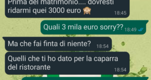 Doppia sorpresa di nozze