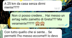 Lo zainetto di Greta
