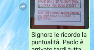 Il ritardo a scuola