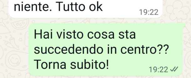 Gli scontri