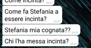 La reazione di Valeria